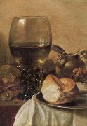 Pieter Claesz Still Life with Ham USA oil painting reproduction